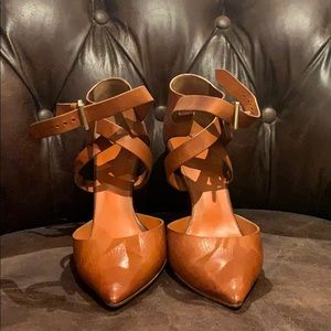 Mulberry brown pumps